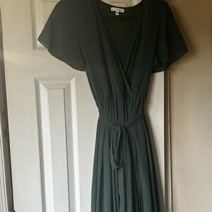 Baltic born green maxi dress size XS